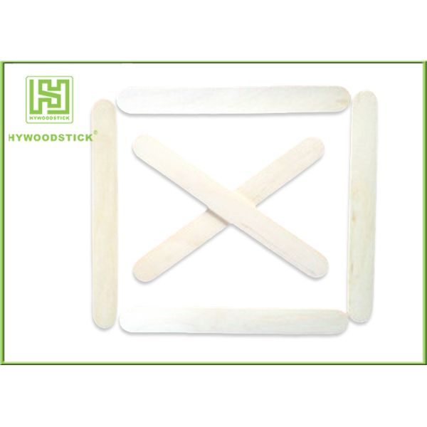 Eco - Friendly Medical Wooden Spatula , Customized Flavored Tongue Depressors Wooden