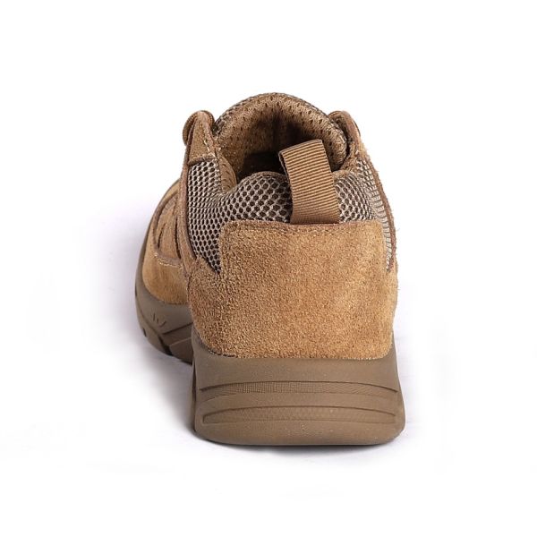 Shengjie Slip Resistant Leather Low Cut Steeltoe Metal Eyelets Boots Men's Breathable Safety Shoes