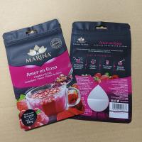 Bolsas de embalaje de té de frutas de primera calidad Bolsas personalizadas ecológicas de pie con certificación FDA / UE para el té orgánico y de hojas sueltas