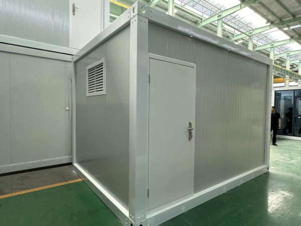 Anti Extrusion Flat Pack Mobile Home Customized Pre Built Container Homes