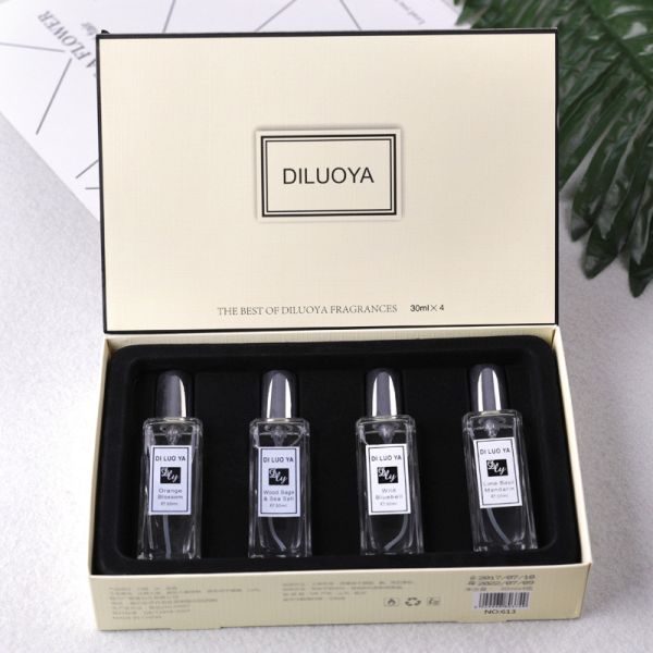 Floral Scent French Niche Perfume Set for Women 30ml Eau de Toilette Long Lasting