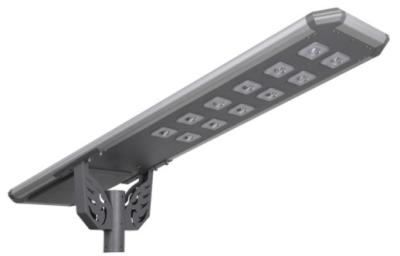 O parque de estacionamento 200w integrou ângulos solares conduzidos da célula solar 8 da luz de rua 10 cabeças 1100x396x95mm
