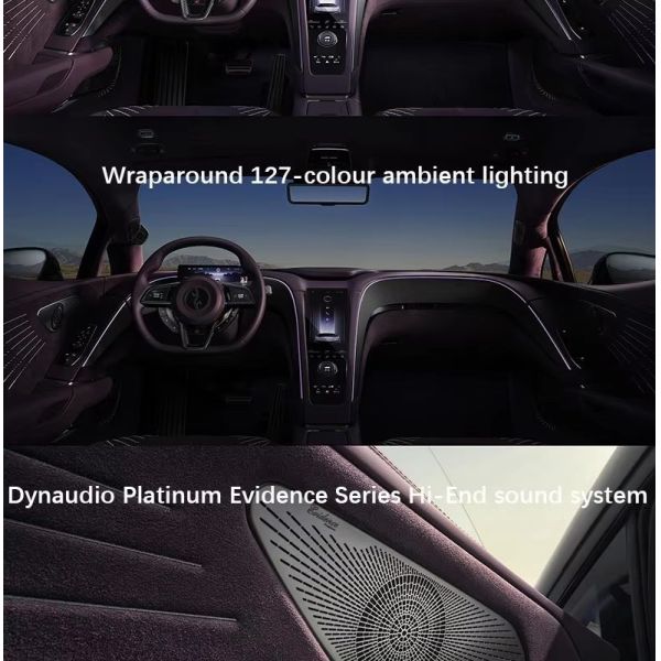 Byd Electric Car 2 Seats Yangwang U9 Pure Electric Luxury Sports Car 300km/H Max Speed