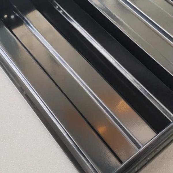 High Strength Corrugated Cable Tray Aluminum 50-200mm Corrosion Resistant