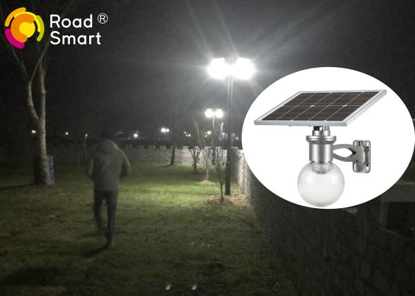 160lm/w  Solar LED Street Light With Timer And Microwave Motion Sensor For  Garden