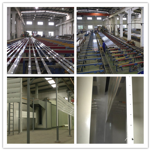 T66 анодировало профили штранг-прессования Heatsink CNC подвергая механической обработке алюминиевые