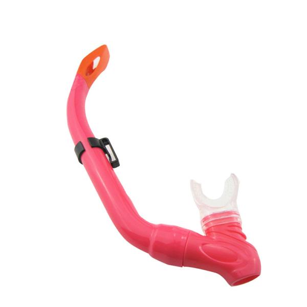Tubo superior inteiramente seco do tubo de respiração do silicone do produto comestível para o mergulho