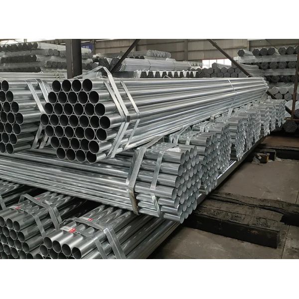 6.4kg/m Galvanised Metal Scaffold Tube with 420N/mm2 3.2 thickness steel pipe