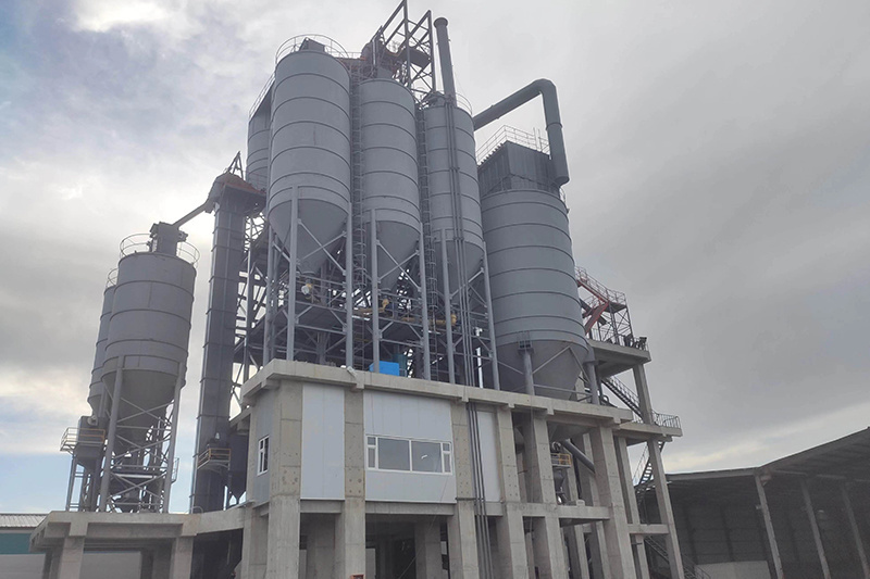 High Efficiency Modular Ready Mix Mortar Plant Wear Resistant Intelligent Control