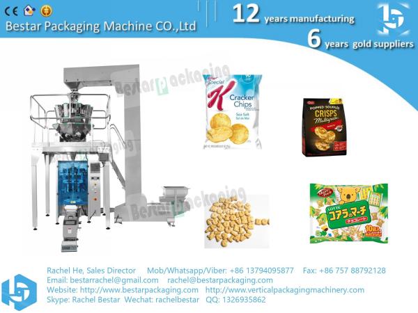 How to pack snack crack chip grain food 100g 200g 500g