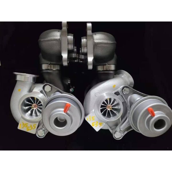 Flow Billet Twin Turbo Td04 17t 19t N54 Turbocharger for Bmw 535i 49131-07017 49131-07030