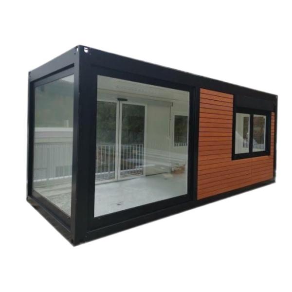 Prefabricated Modular Container Wooden Houses Container Flat Packaging Removable Luxury House 20ft Coffee Shop Modern