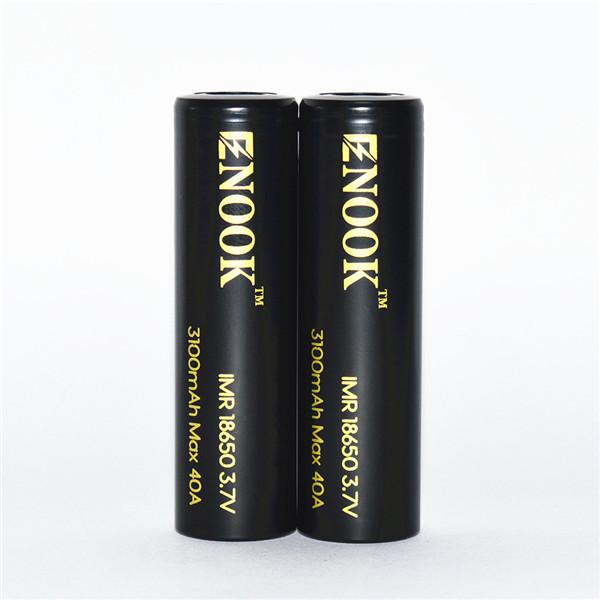 Enook 100%original battery 18650 3.7V 3100mah 40A full capacity lithium battery for e-bike in stock