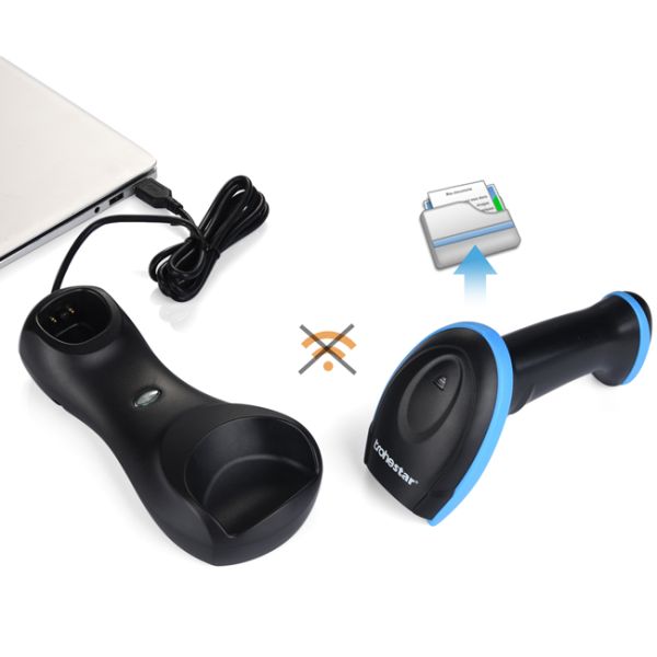2.4GHz 32 Bit High Resilience Trohestar Barcode Scanner