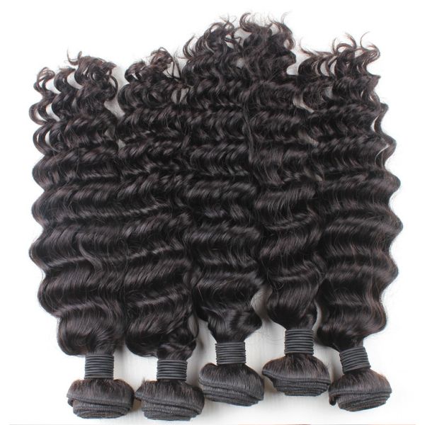 Hot selling Grade 6A 100% Brazilian Remy virgin hair, deep weave human hair weave,hair weft, hair extension