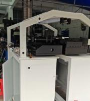 Machine de fabrication de radiateurs bleu/blanc avec indentateur 220V/380V alimentation électrique 0,8Mpa pression de travail