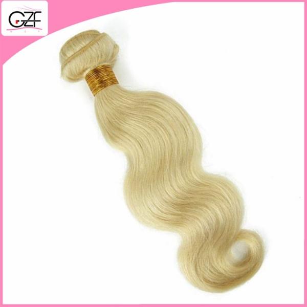 Natural Virgin Bonde 613# Color Hair Bundles Top Grade Honey Blonde Brazilian Hair