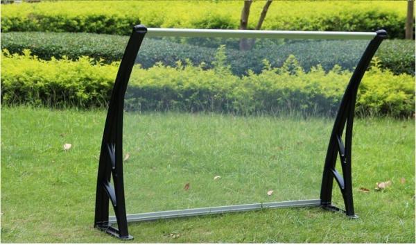 Solid PC Polycarbonate Garden Canopy Customized Color Resisting High Temperature