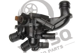 BMW Thermostat Assembly with Seal and Sensor 11537534521