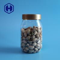 Tarro de encargo del envase de plástico de la etiqueta 21oz para el almacenamiento de las galletas de las nueces