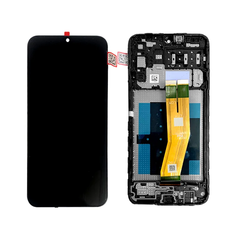 A14 4G LCD с рамой для  A145P Мобильный телефон сенсорный Pantalla  A145R сервисный пакет LCDS дисплей