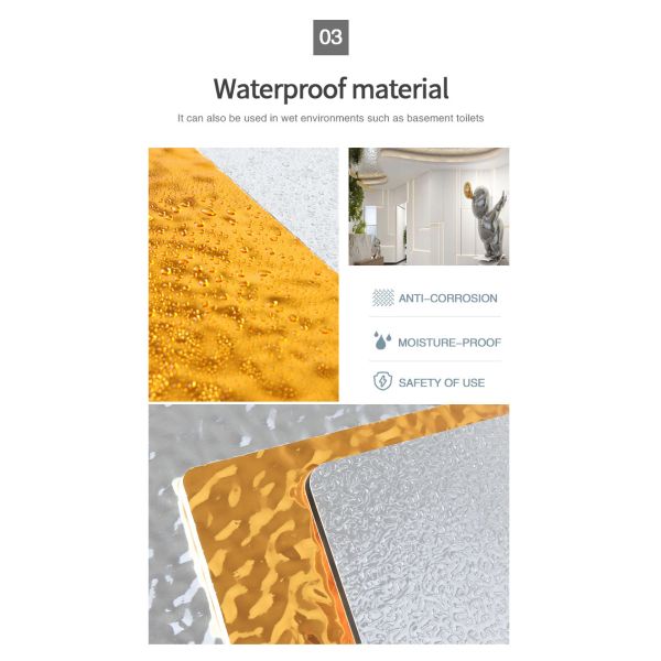 Внутренняя декоративная панель стены панели 3D пульсации воды ЛЮБИМЦА PVC