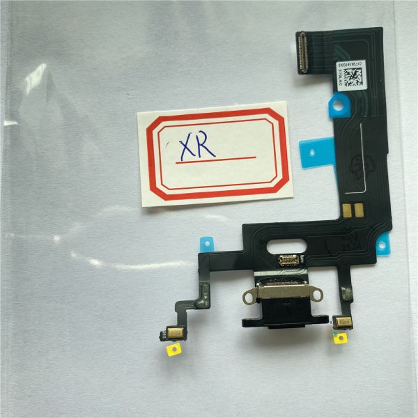 Black Mobile Charging Flex / Iphone XR Charging Port Replacement
