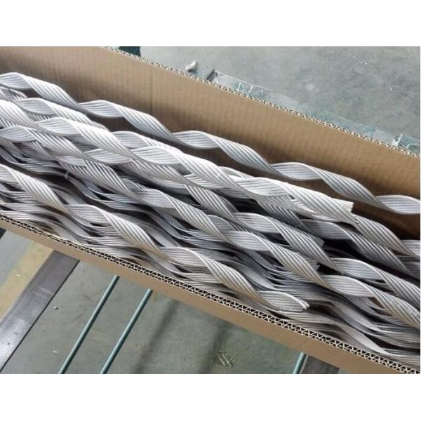 Overhead Line Preformed Armor Rods , FTTH Fiber Optic ADSS Suspension Clamp