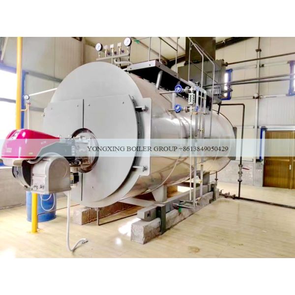 Quality Best 500 - 20000kg/h Oil Gas Fired Steam Boiler With Original Riello Burner