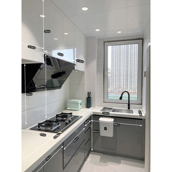 Luxury Custom Cabinets Modern Kitchen Island Kitchen Cabinets For villa