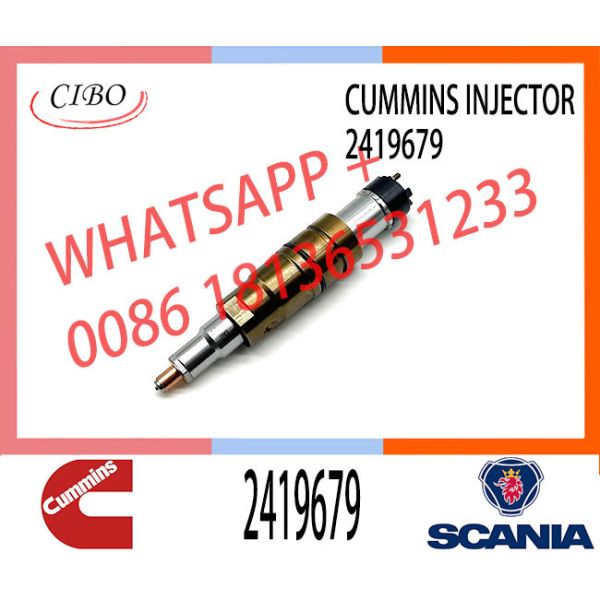 Common rail injector fuel injecto 2057401 2031836 2419679 2872289 for ISZ13 Excavator DC09 DC16 DC13