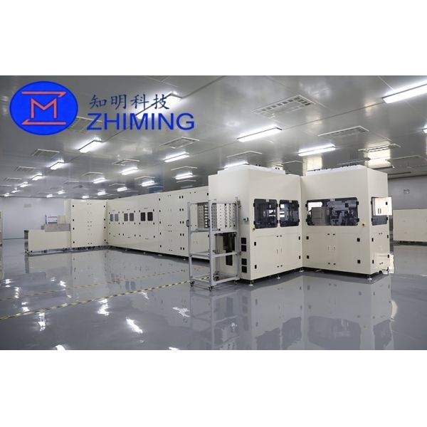 6–8 Inch Silicon and SiC Wafer Polishing Line with Quad Heads and Closed-Loop Mounting