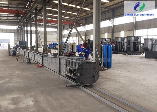 MS Type Buried Scraper Conveyor , Forged Stainless Steel Chain Conveyor
