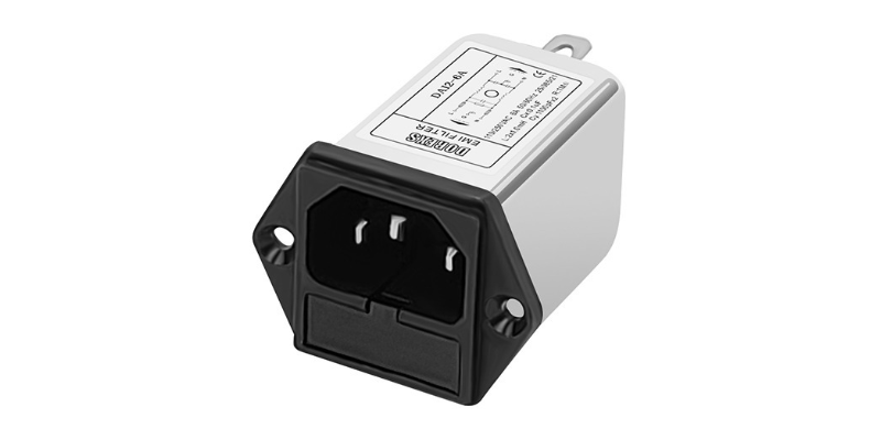 DAI2 однофазные фильтры переменного тока EMI фильтр питания IEC Type Socket