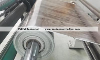 Decorative Wood Grain PVC Film Waterproof Ink Transfer Printing