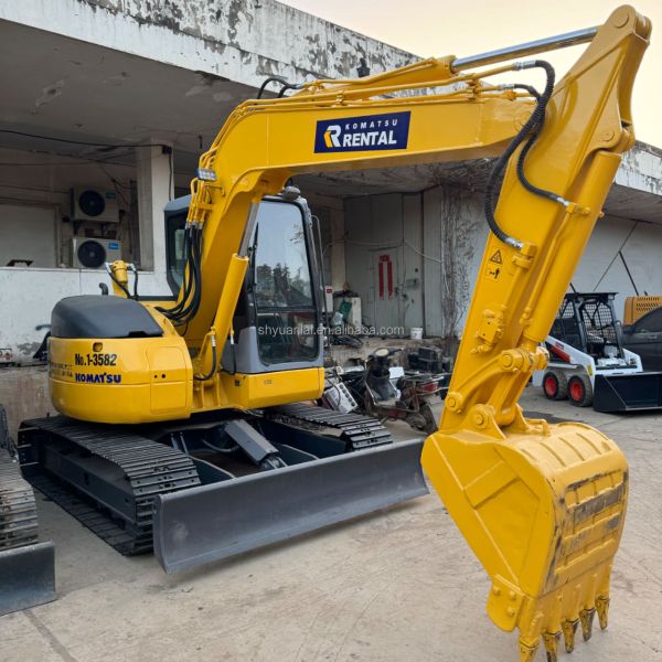 Cylindre hydraulique d'origine de seconde main 8 tonnes Komatsu PC78US excavateur en bon état