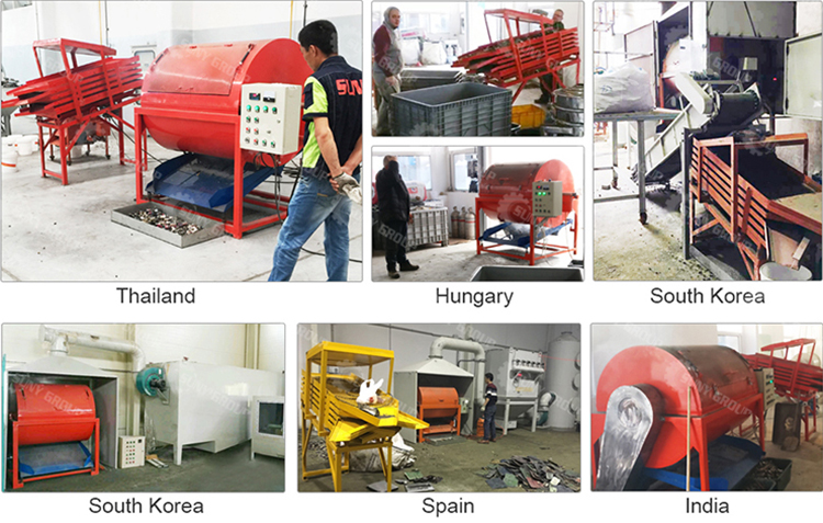 25 кВт мощность Компьютерная панель Демонтажная машина для электронных компонентов отходов ПКБ