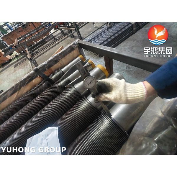 ASTM A312 TP321H Solid Fin Tube for Heat Exchangers and HRSG System