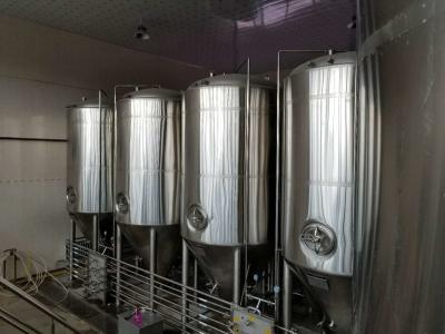Brand New Stainless Steel Brewing Tanks , 10000L Beer Fermentation