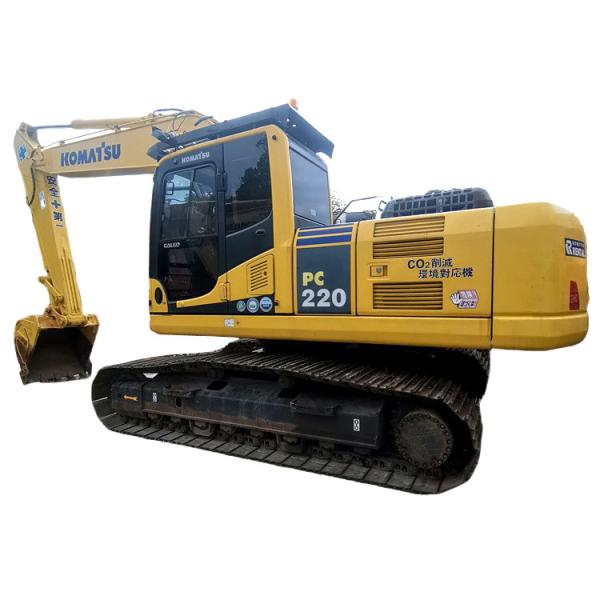 Maquinaria de movimentação de terra de cor original 2021 Komatsu 220-8 22 toneladas Excavadora usada no Japão