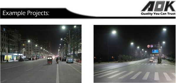60W All in One LED Solar Street Light With Sun Power from USA   And Lithium battery
