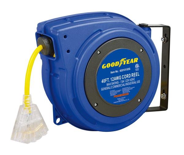 Goodyear LEDは二重調節機能のコネクターによって囲まれている運転されたばねのコードの巻き枠をつけました