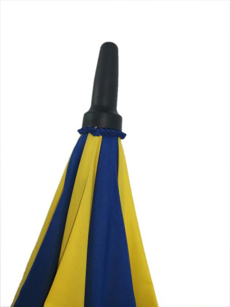 30 Inch Air Vent Double Canopy Golf Umbrella Windproof With Full Silk Screen Print