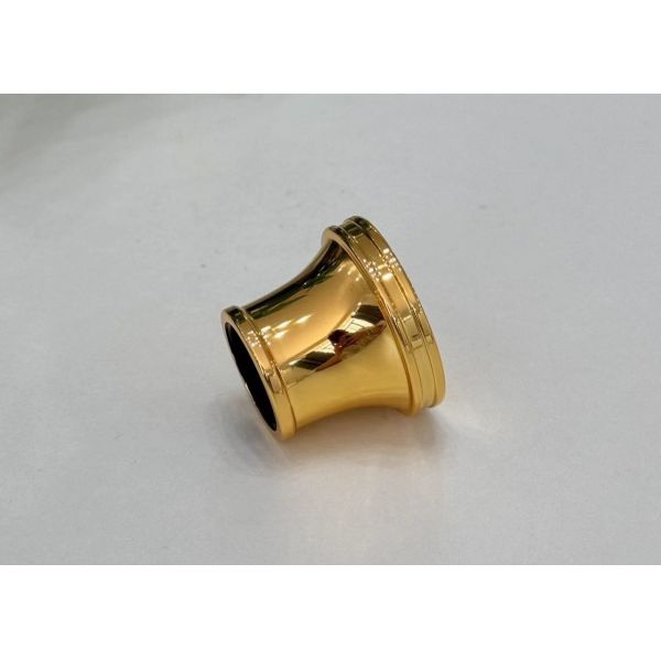 Zinc Alloy Shiny High Quality Metal Perfume Cap For Enhancing Fragrance Presentation