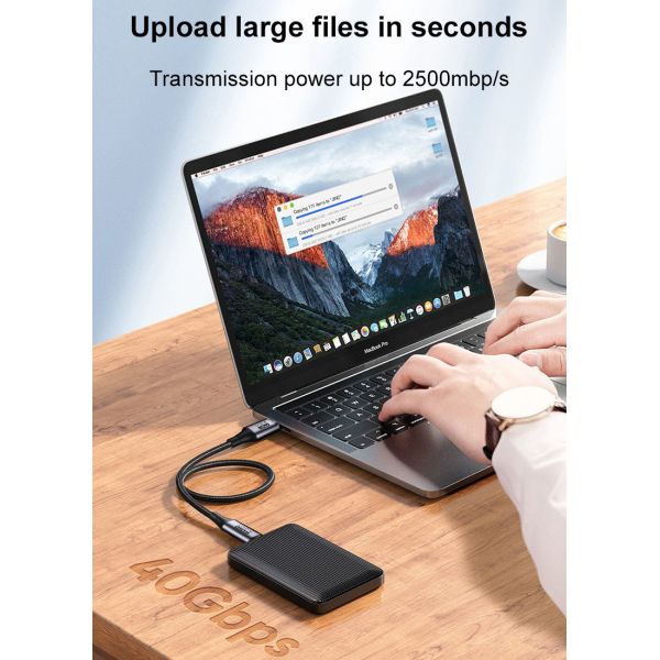 Зарядный кабель 40GBps HDMI 8K 60HZ PD данным по мобильного телефона c/USB4 типа быстрый