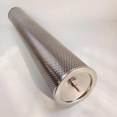 Substituição do elemento de filtro de aço inoxidável RRR-S-1800-A-CC25-V de INDUFIL