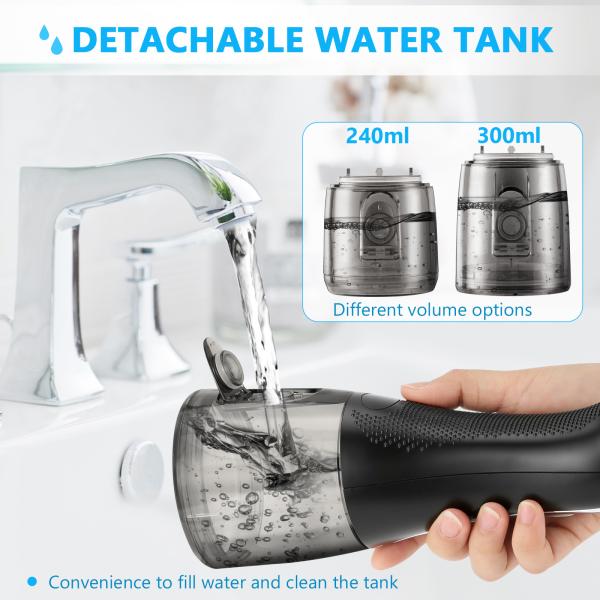 40-140PSI Portable Water Flosser  PC Material High Intensity