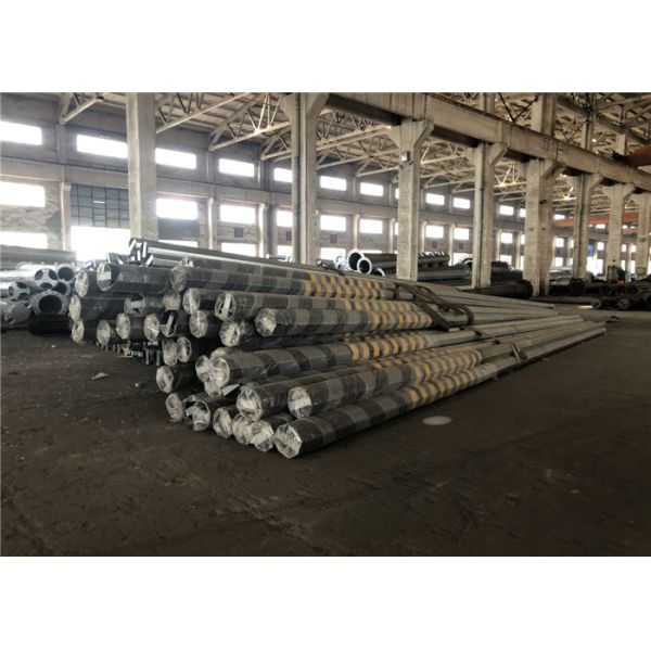 Tuyauterie galvanisée d'acier de construction, transmission Polonais tubulaire en acier