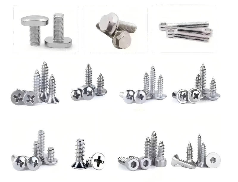 Wholesale Carbon Steel Round Torx Head Connecting Screws for 4040 4545 5050 Slot Aluminum Profile