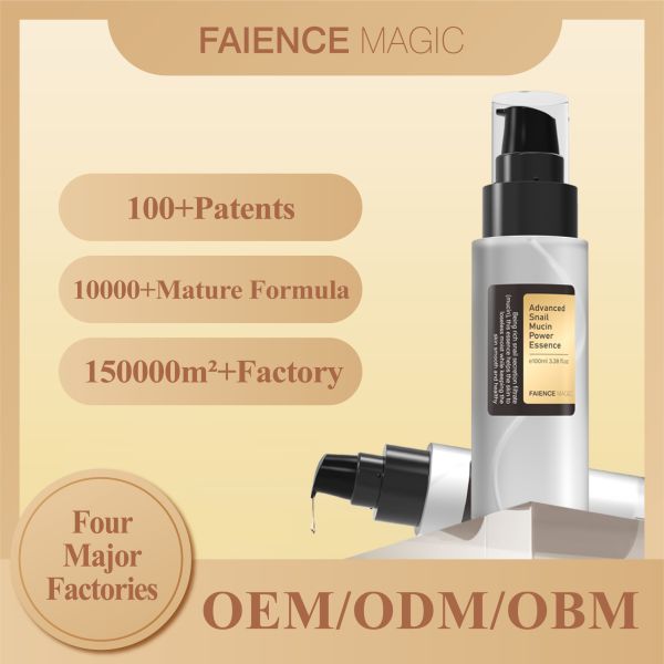 OEM Snail Secretion Filtrate Remove Acne Shrink Pores Moisturizing Skincare Snail Mucin Repairing Face Essence Serum